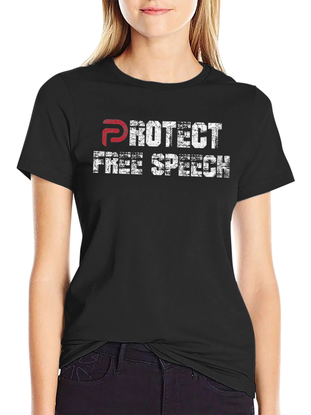Protect Free Speech Graphic T-Shirt