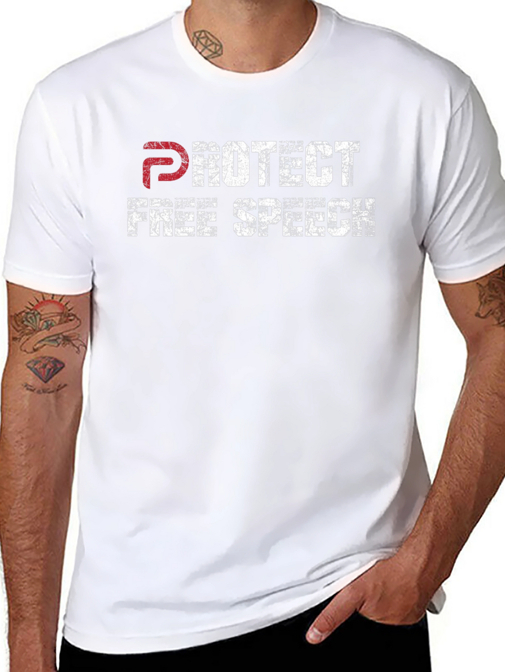 Protect Free Speech Graphic T-Shirt