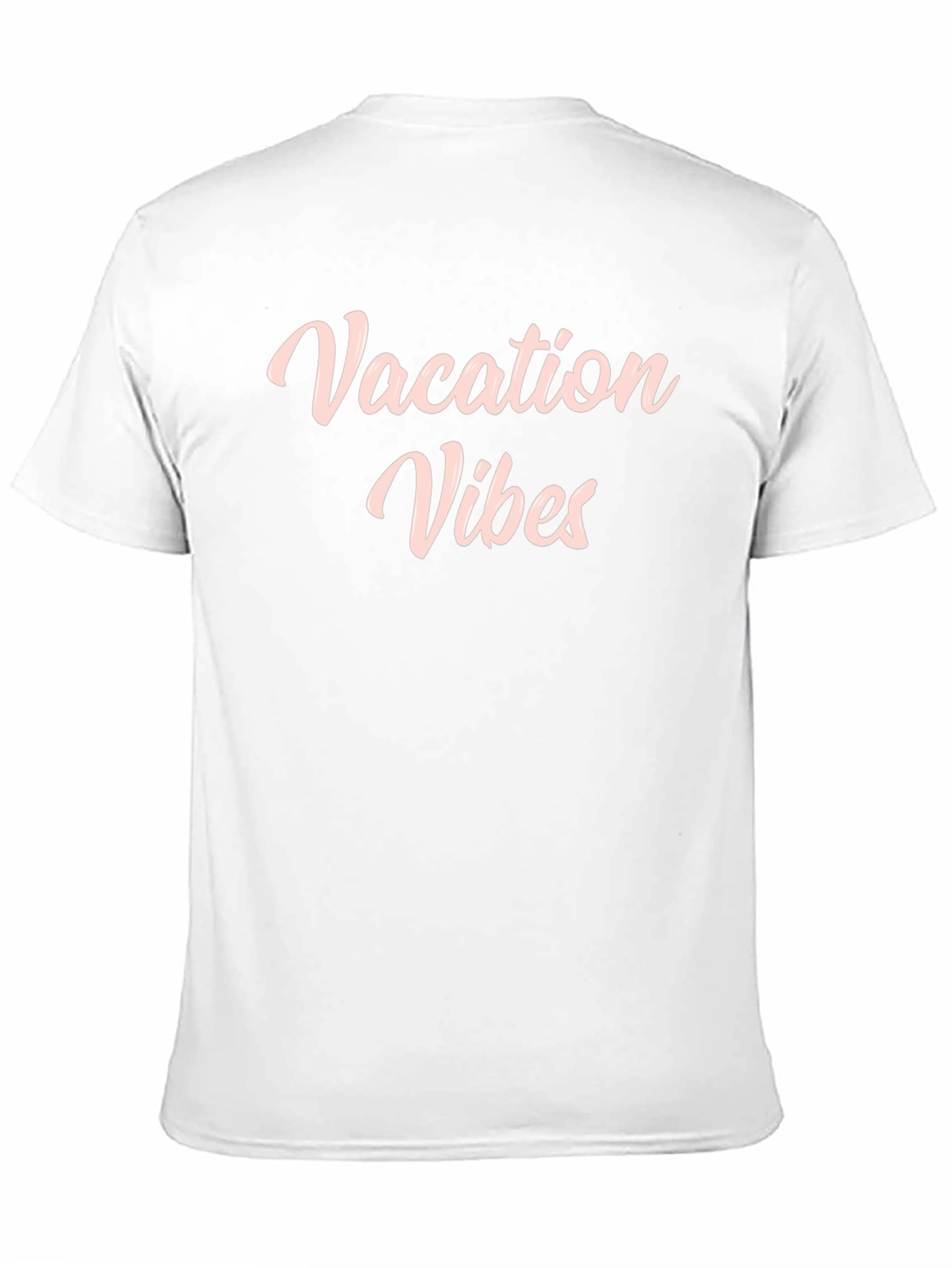 Vacation Vibes Black Graphic T-Shirt