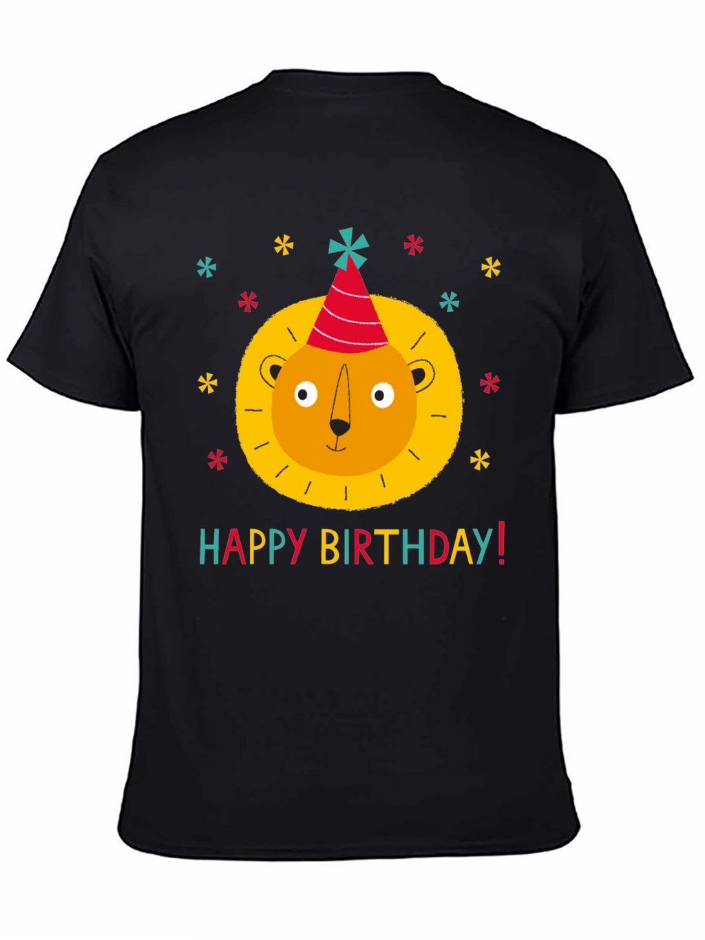 Birthday Lion T-Shirt - Fun Party Tee
