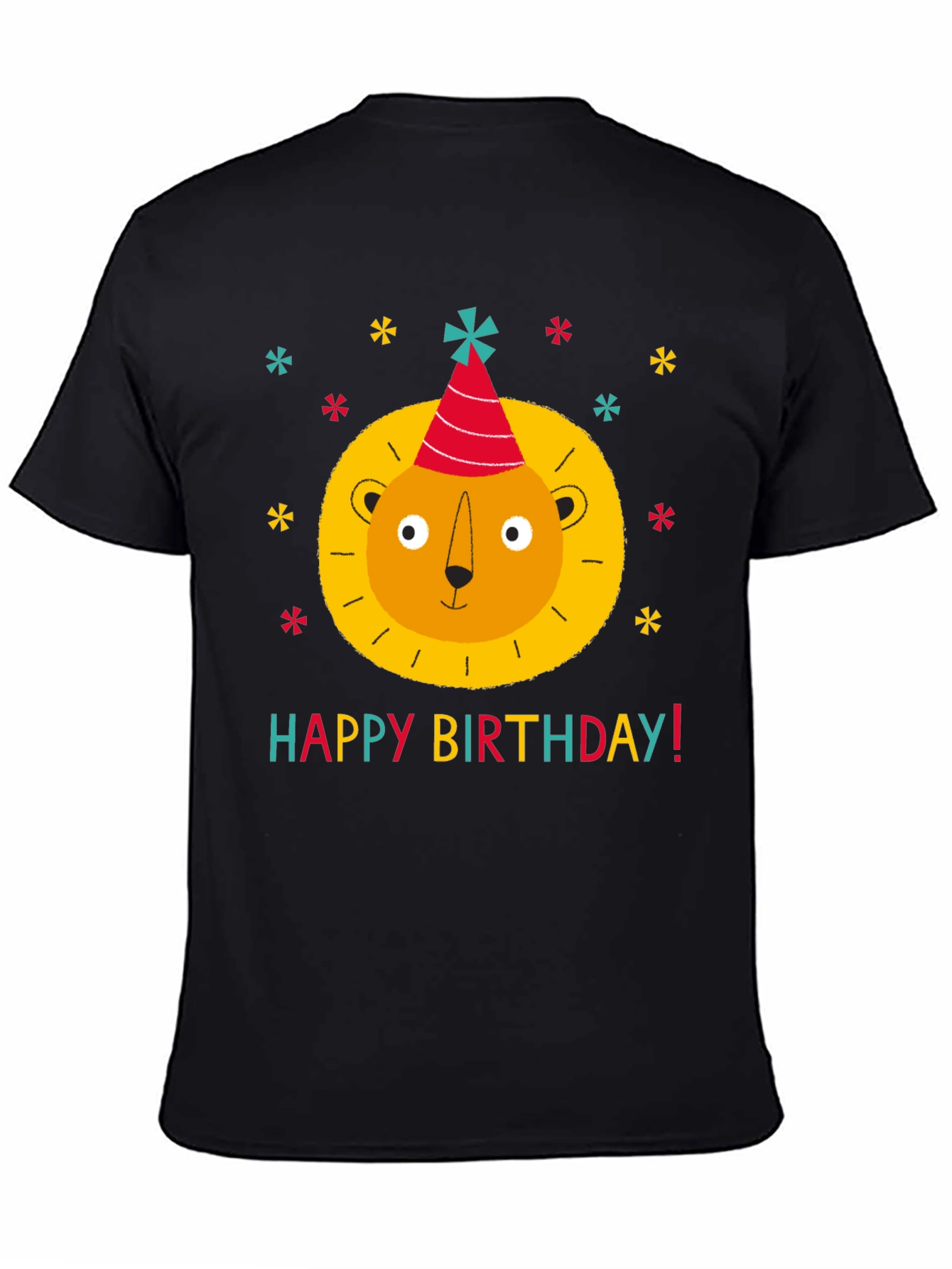 Birthday Lion T-Shirt - Fun Party Tee