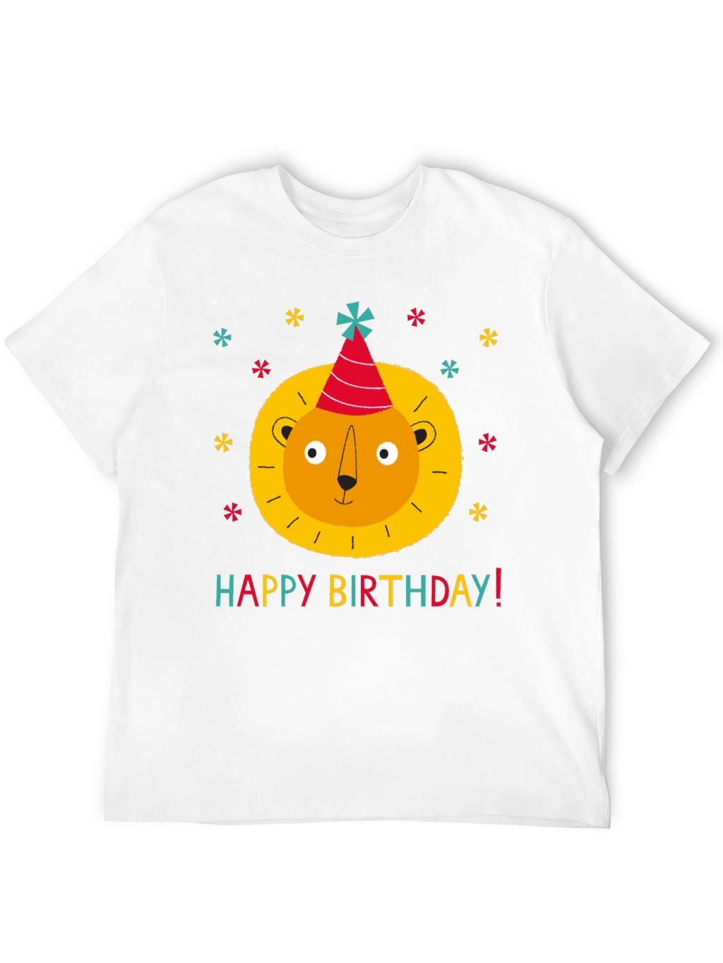 Birthday Lion T-Shirt - Fun Party Tee