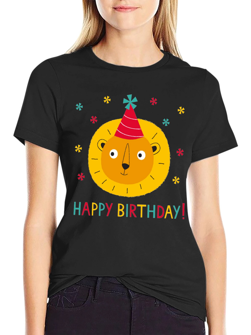 Birthday Lion T-Shirt - Fun Party Tee