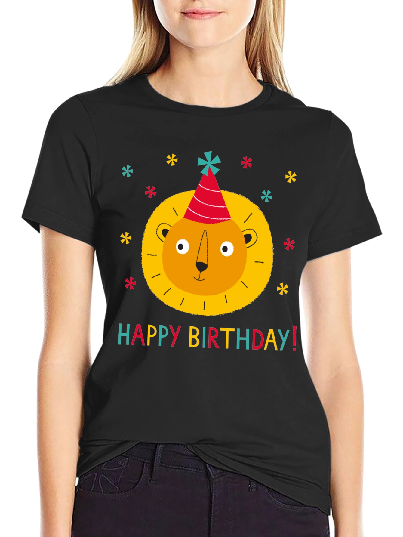 Birthday Lion T-Shirt - Fun Party Tee