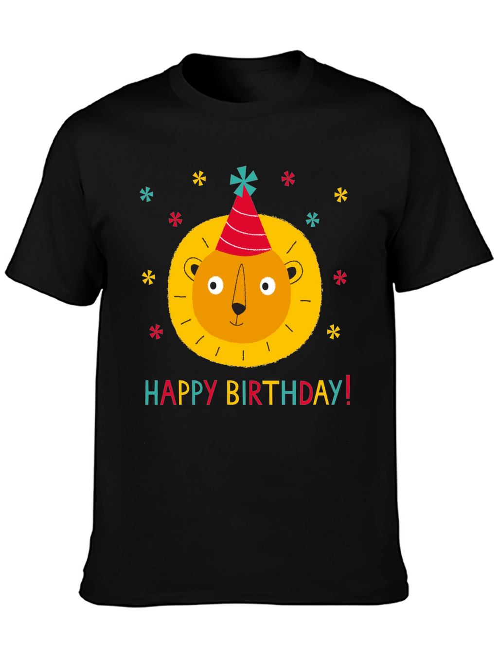 Birthday Lion T-Shirt - Fun Party Tee