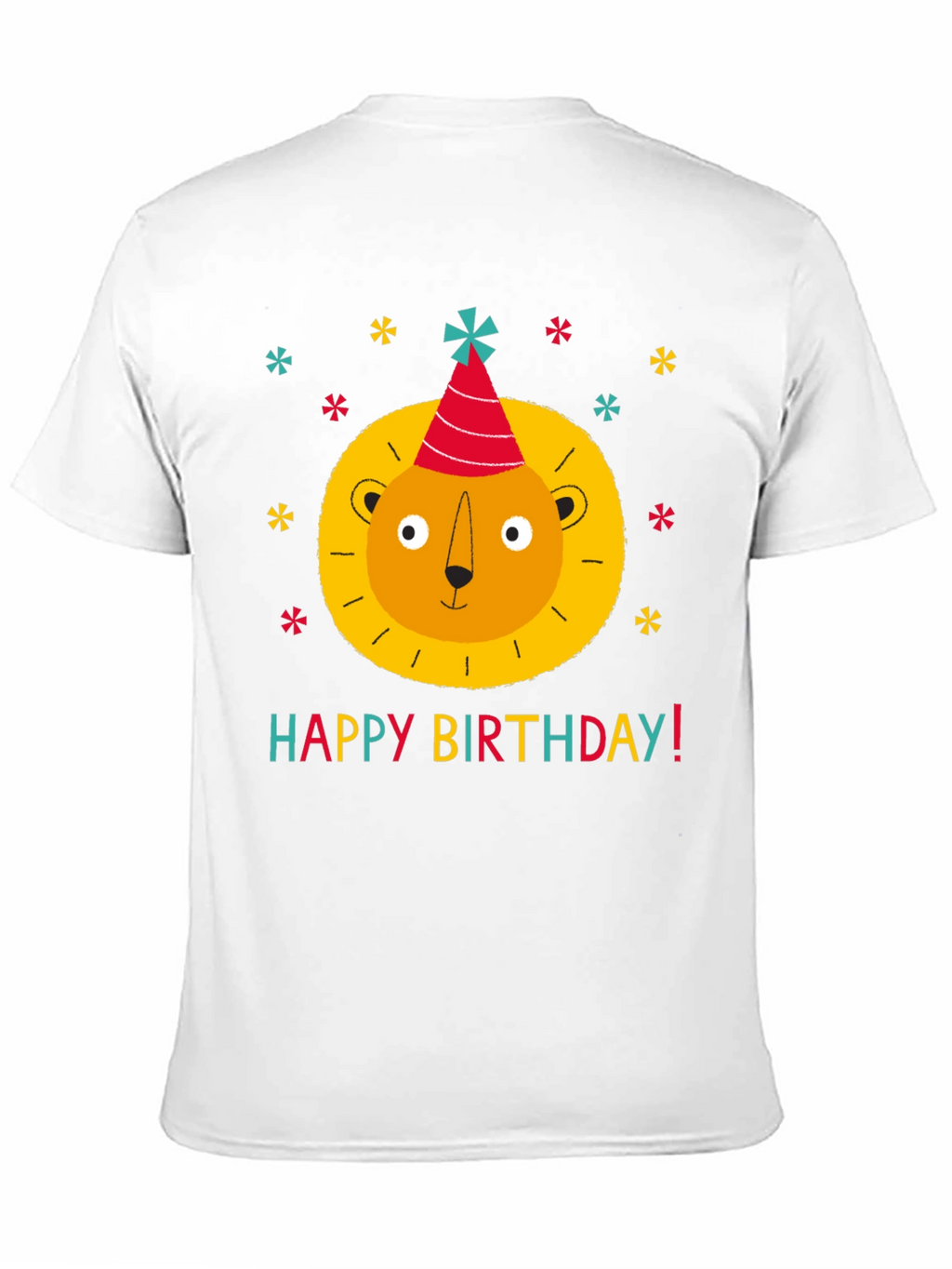 Birthday Lion T-Shirt - Fun Party Tee