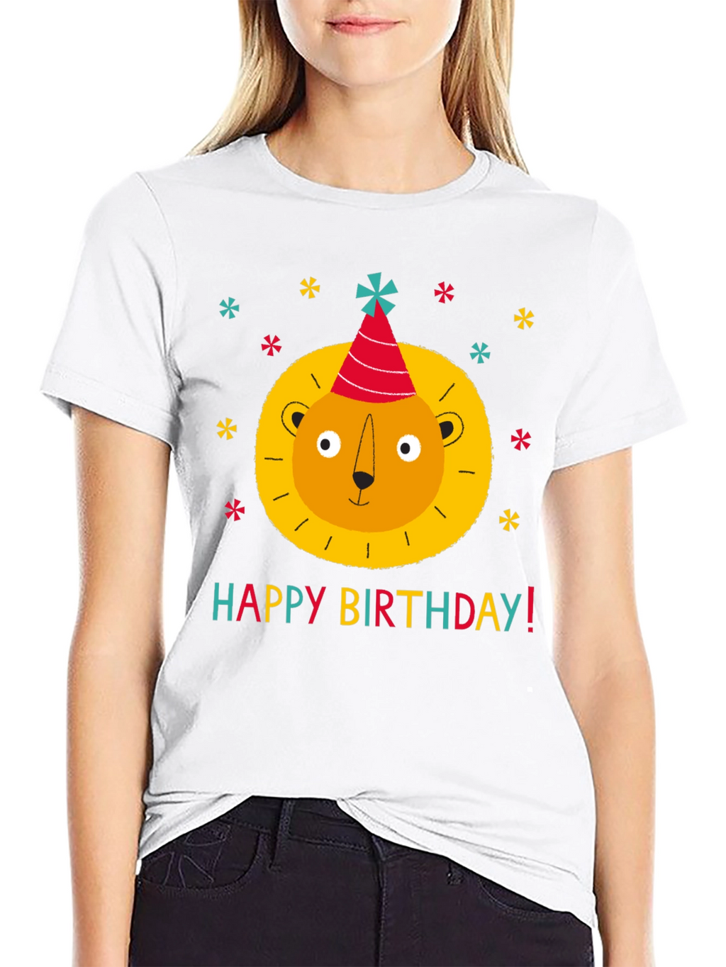 Birthday Lion T-Shirt - Fun Party Tee