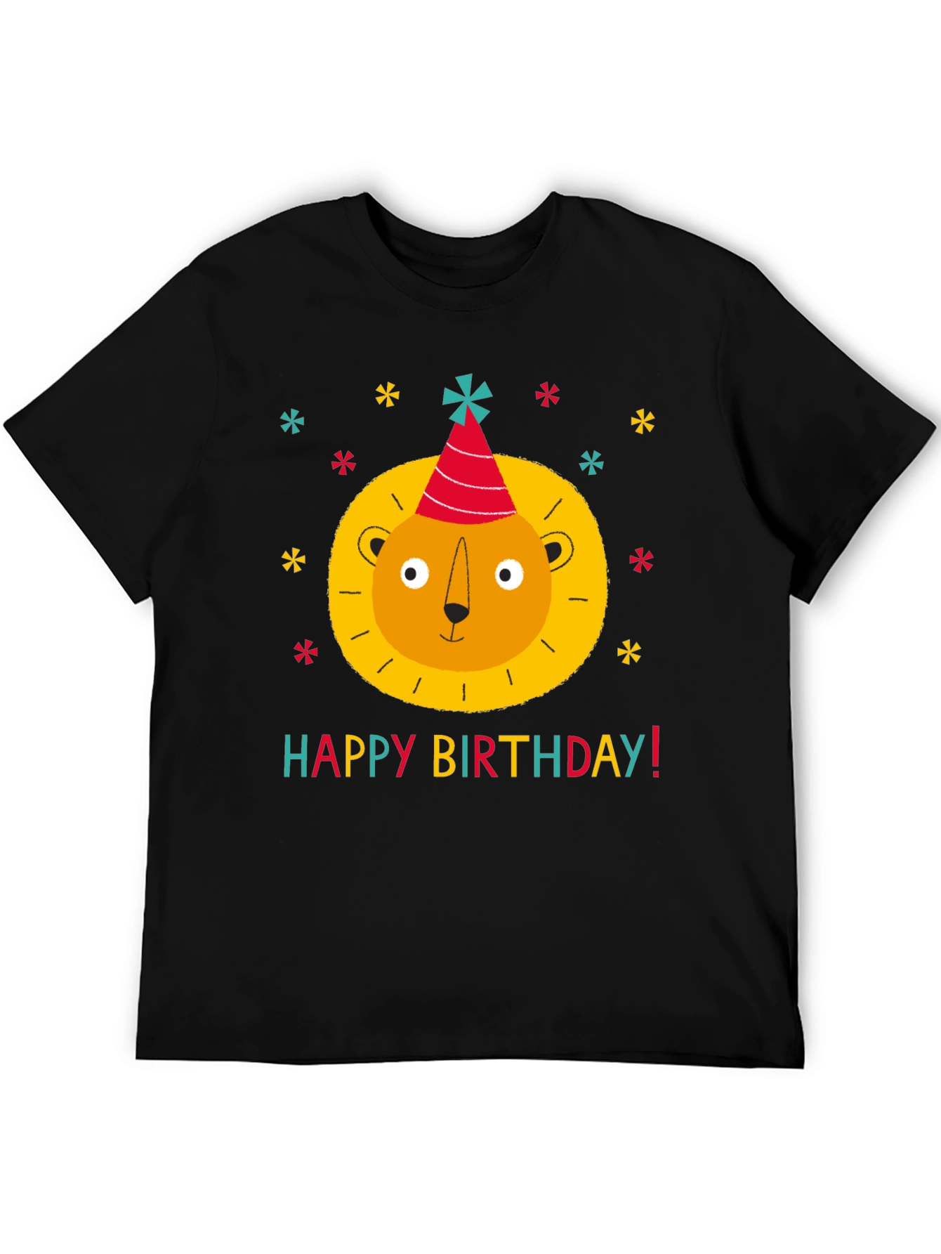 Birthday Lion T-Shirt - Fun Party Tee