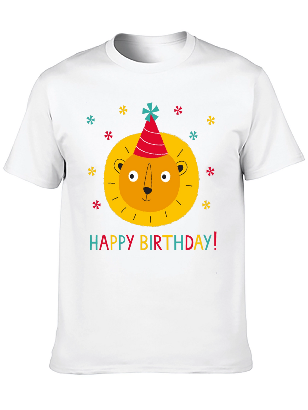 Birthday Lion T-Shirt - Fun Party Tee