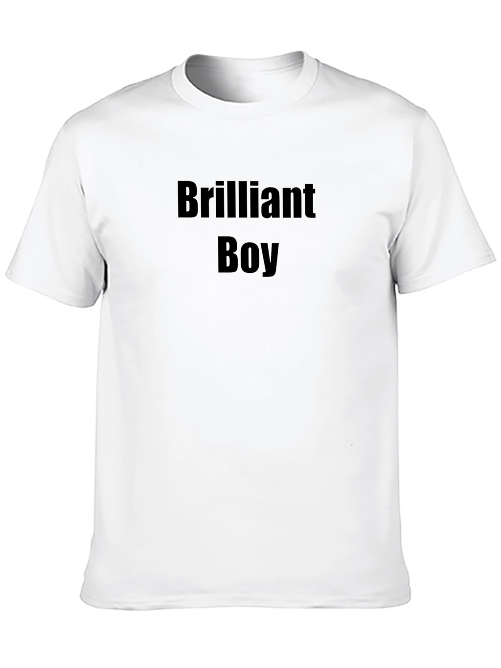 Brilliant Boy Black T-Shirt