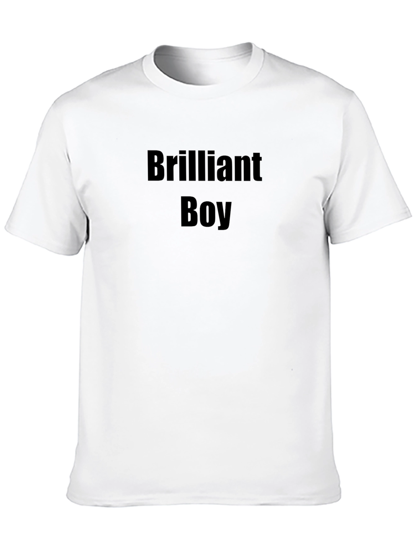 Brilliant Boy Black T-Shirt