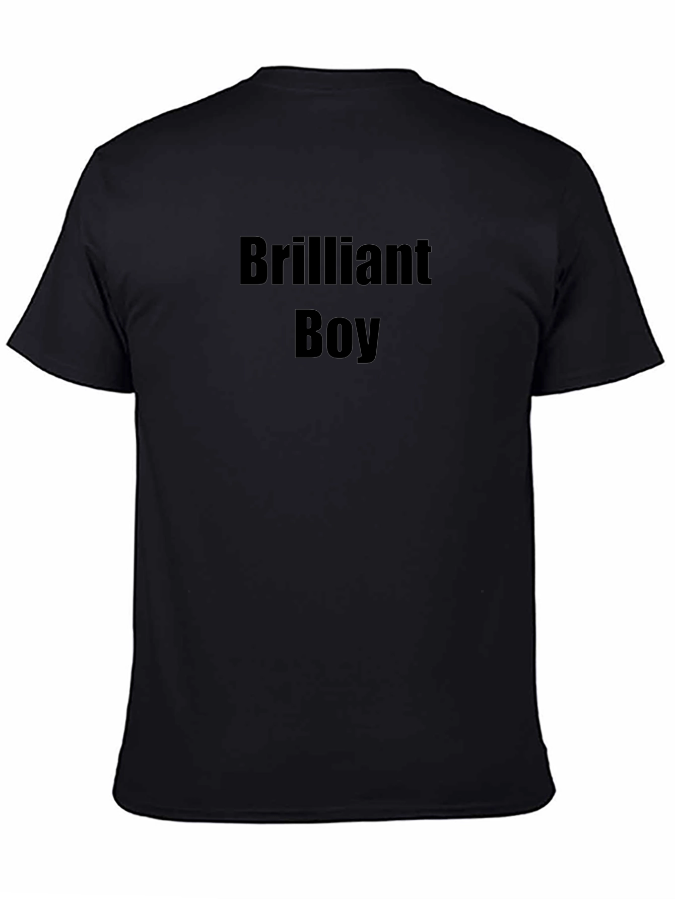 Brilliant Boy Black T-Shirt