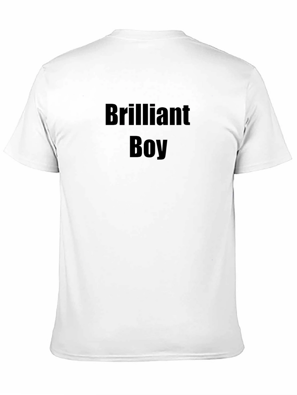 Brilliant Boy Black T-Shirt