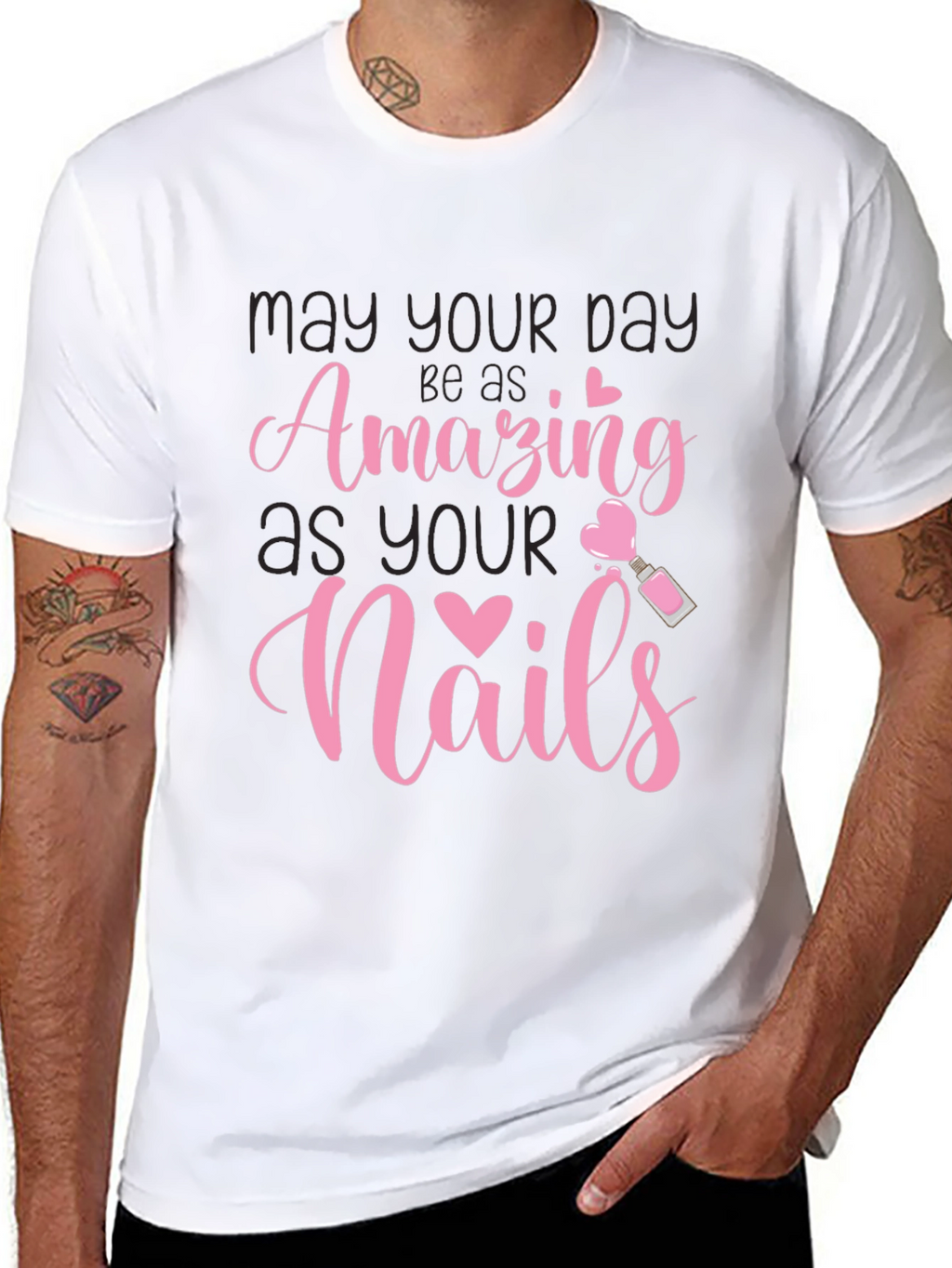 Amazing Nails T-Shirt - Manicure Lover Tee
