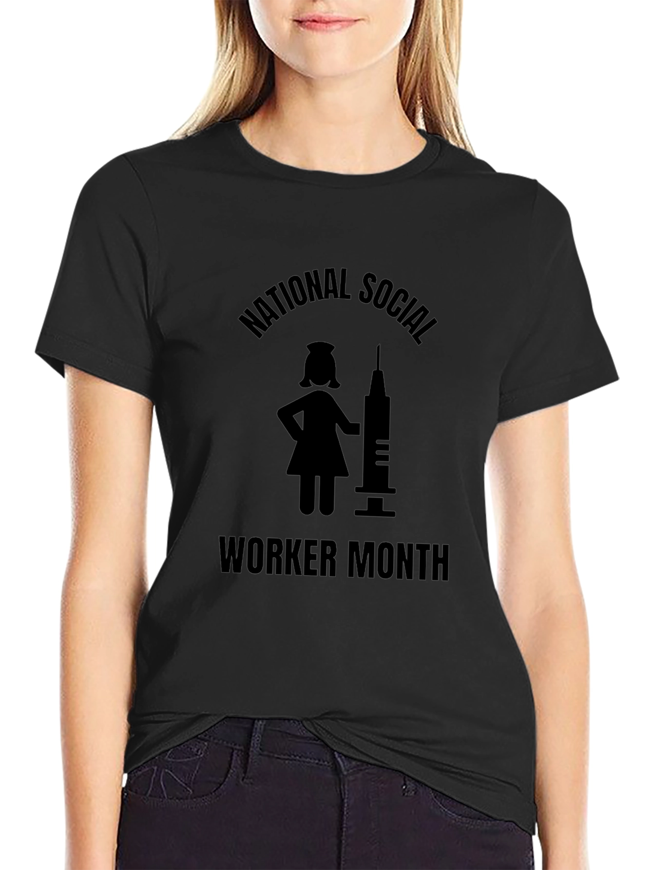 National Social Worker Month Graphic T-Shirt