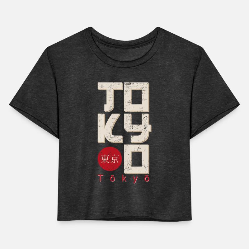Japan Tokyo stamp lettering grunge .