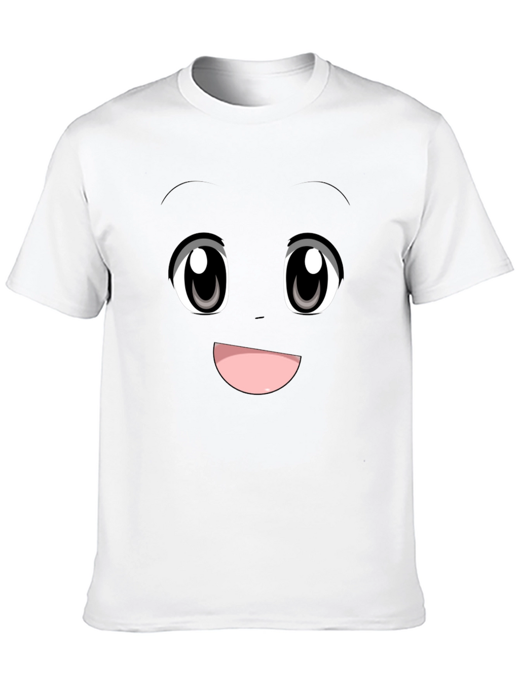Anime Face Graphic Tee - Express Yourself!