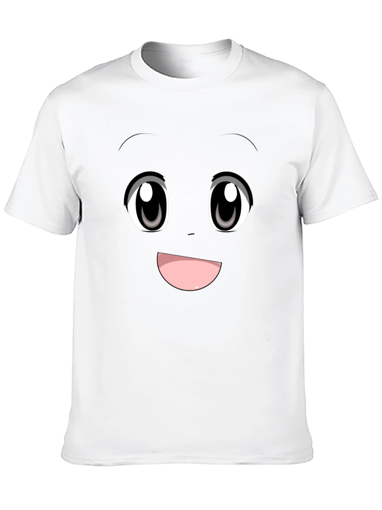 Anime Face Graphic Tee - Express Yourself!