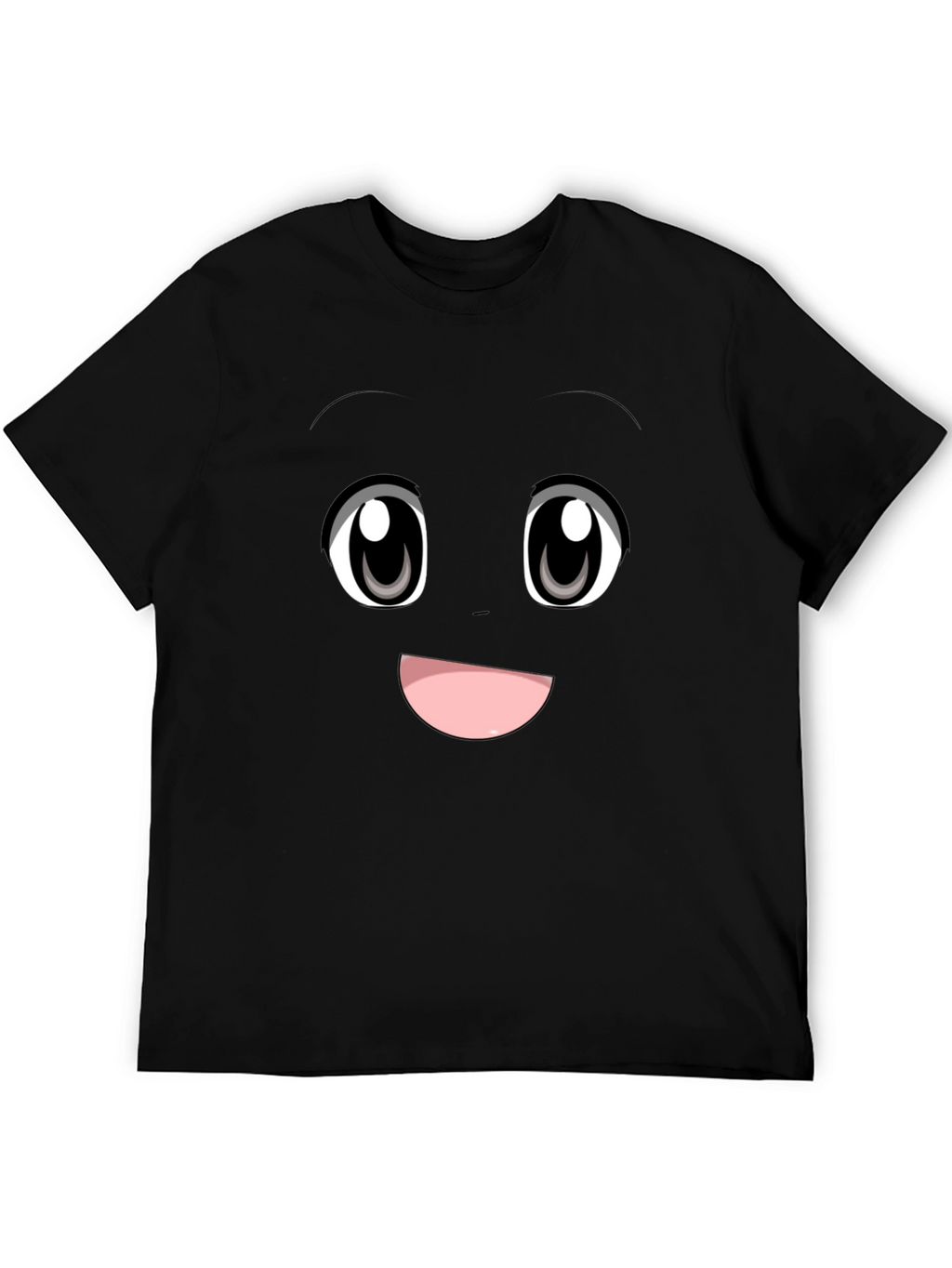 Anime Face Graphic Tee - Express Yourself!