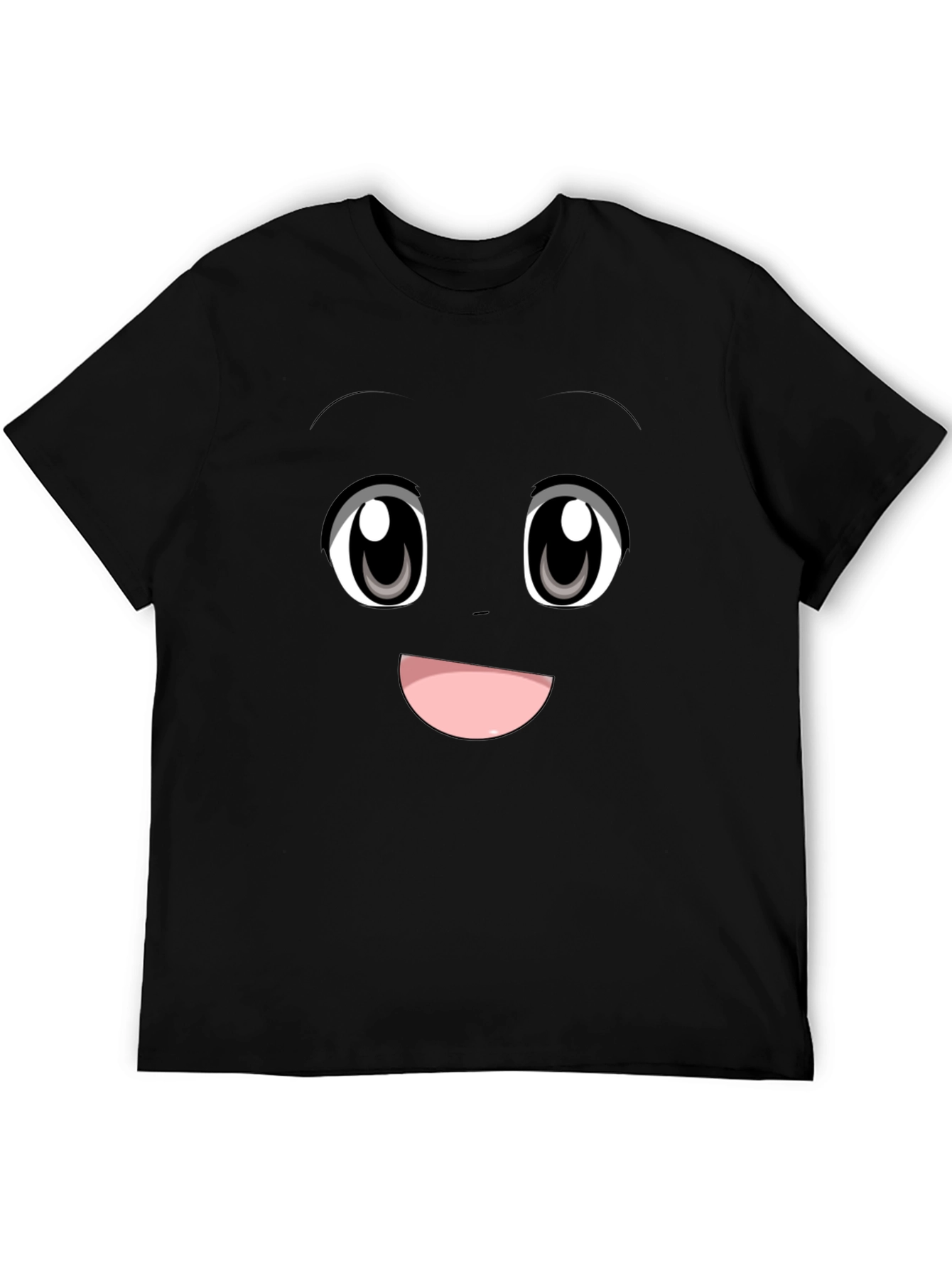 Anime Face Graphic Tee - Express Yourself!