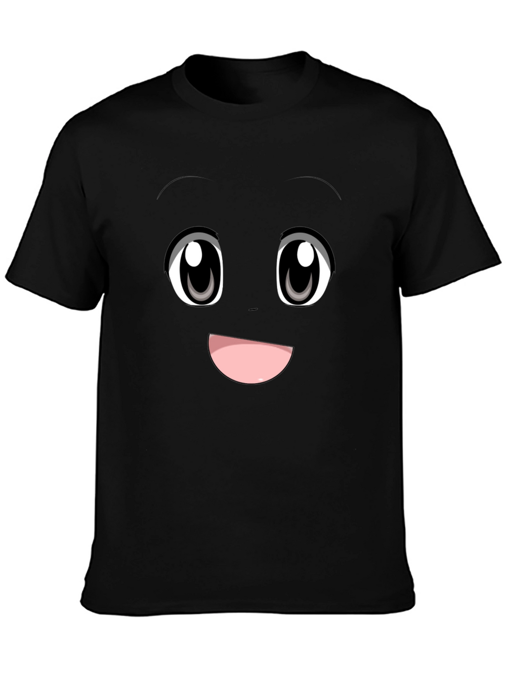 Anime Face Graphic Tee - Express Yourself!
