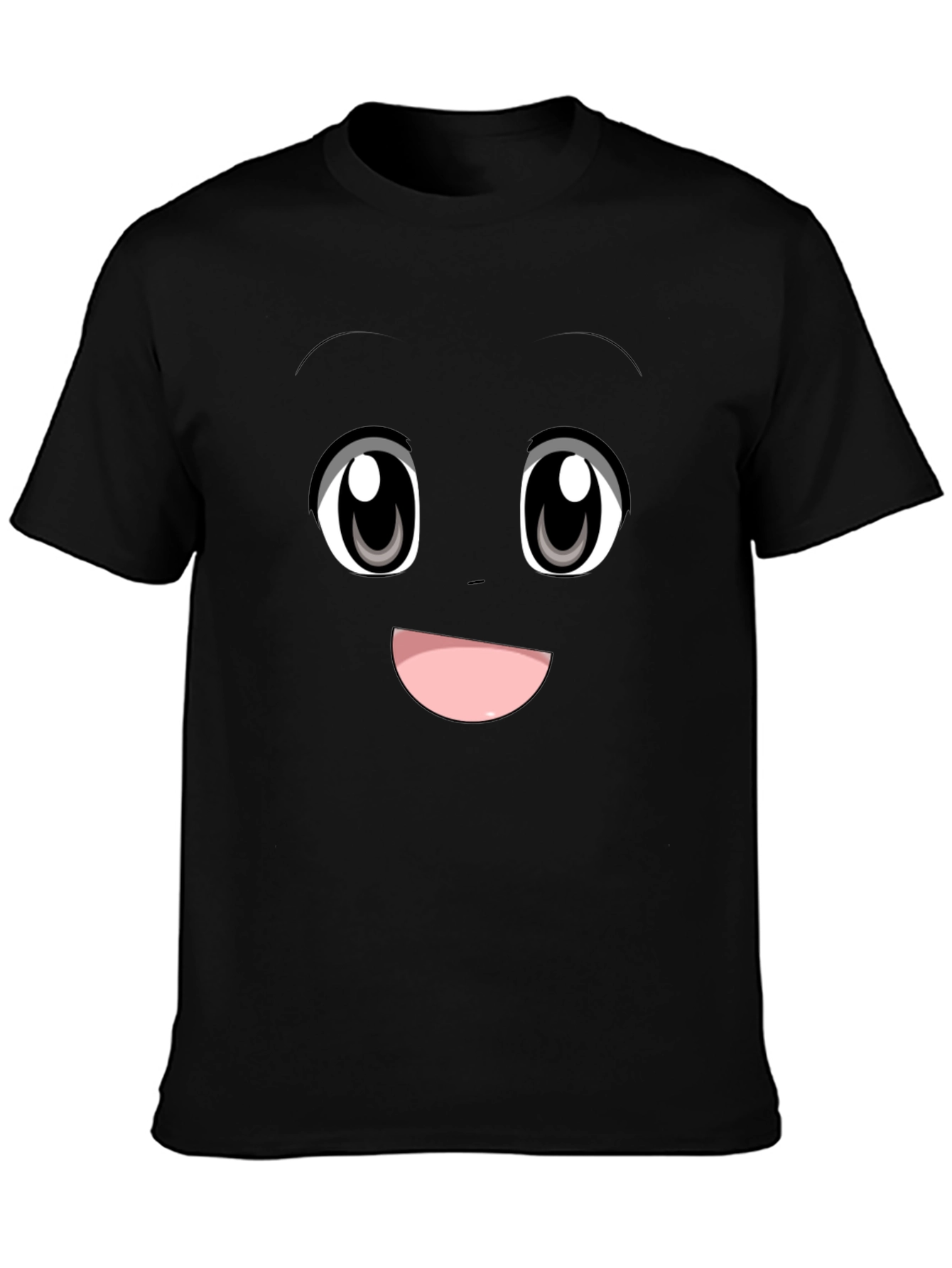 Anime Face Graphic Tee - Express Yourself!