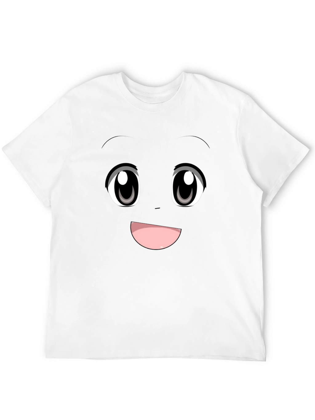 Anime Face Graphic Tee - Express Yourself!
