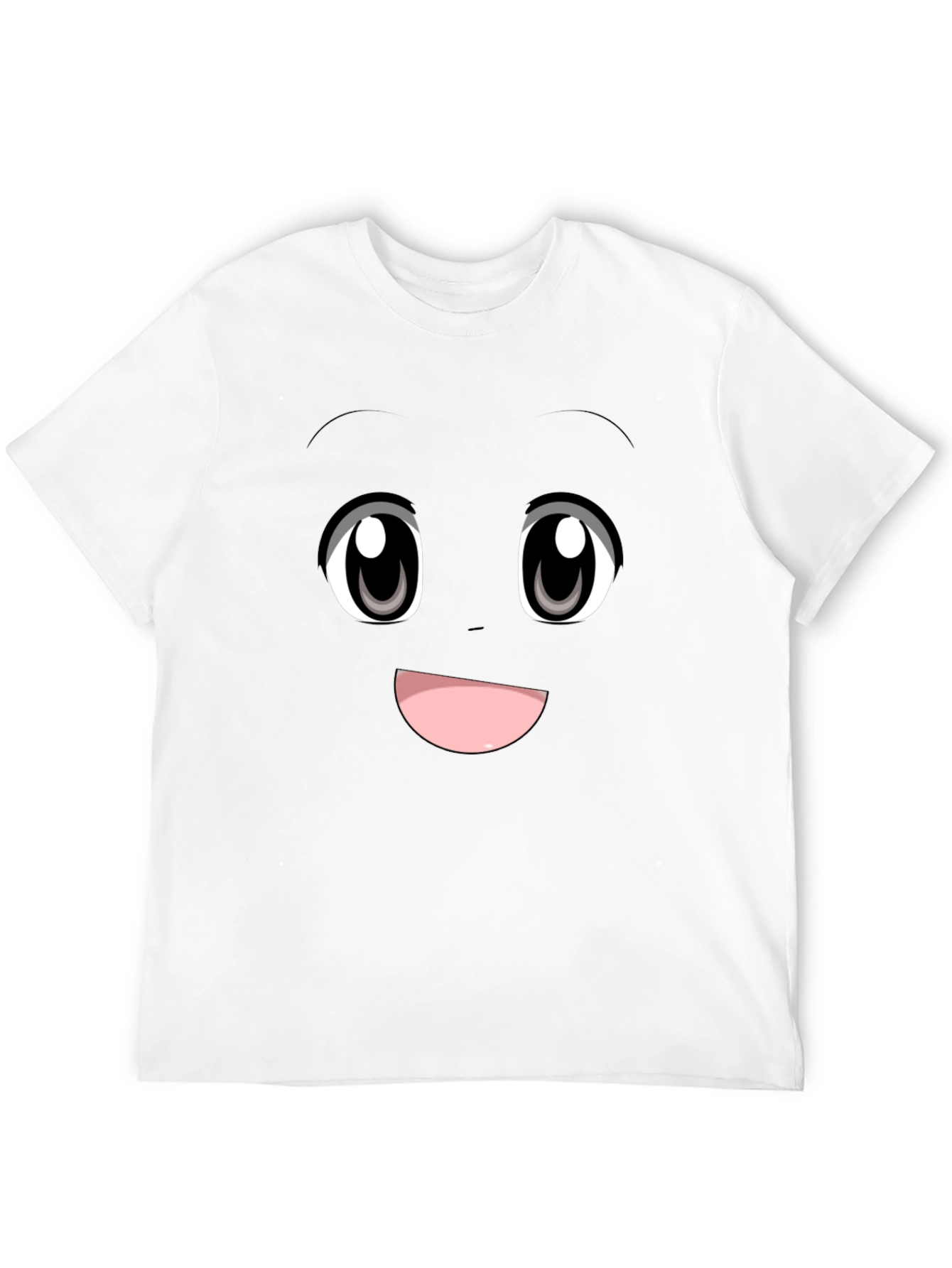 Anime Face Graphic Tee - Express Yourself!