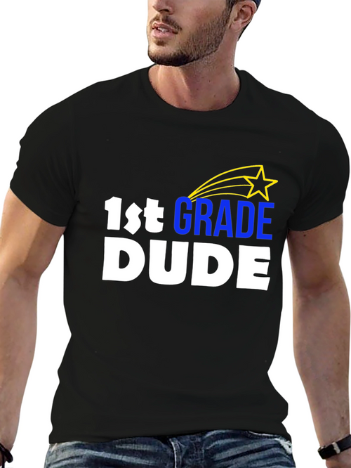 1st Grade Dude T-Shirt - Back to School