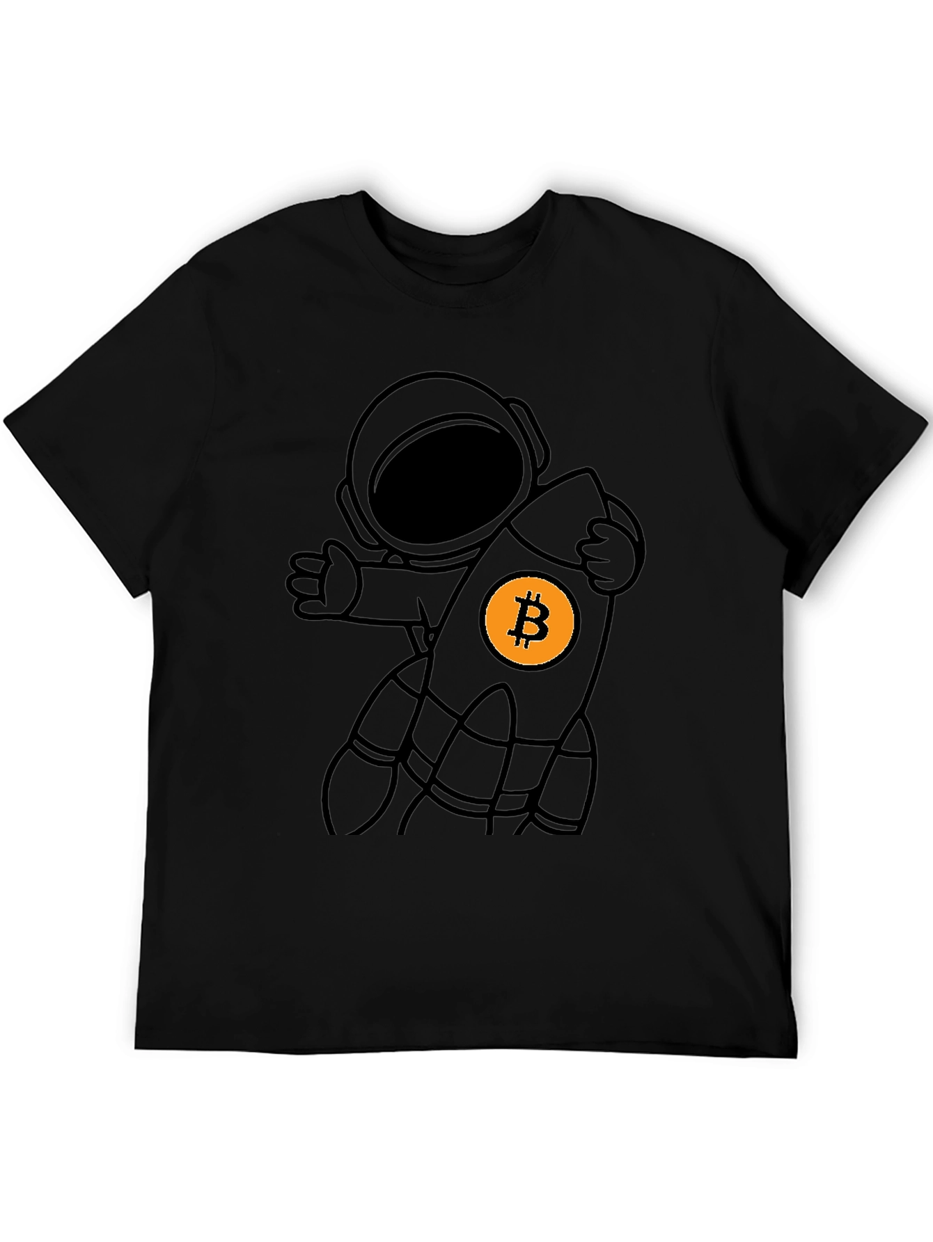 Bitcoin Astronaut T-Shirt - Crypto To The Moon!