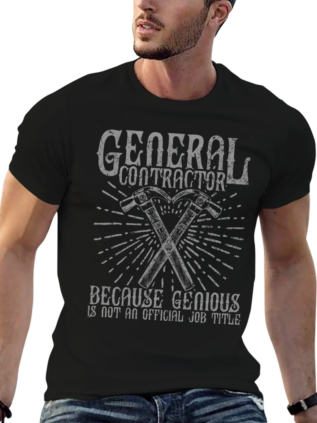General Contractor Humorous Graphic T-Shirt