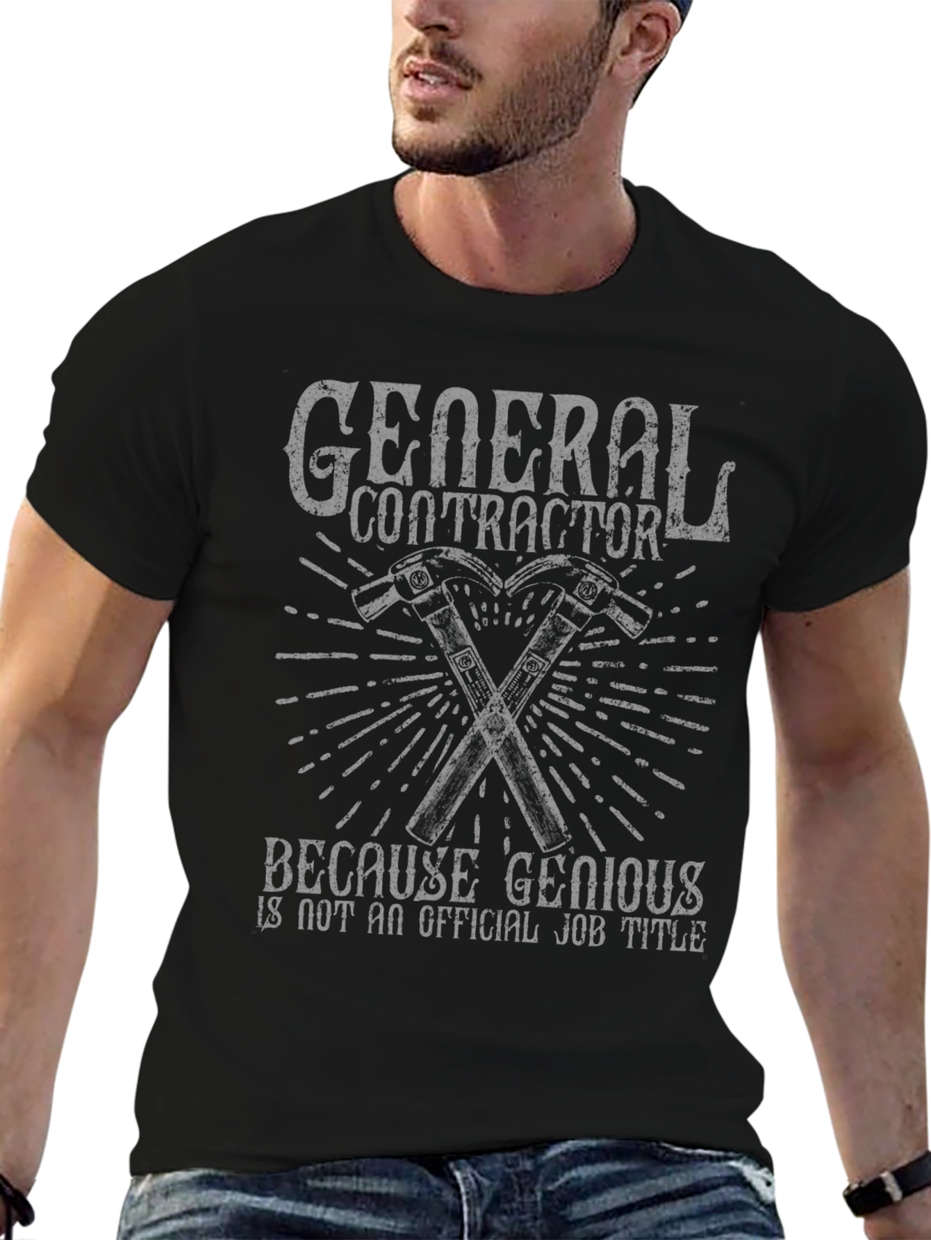 General Contractor Humorous Graphic T-Shirt