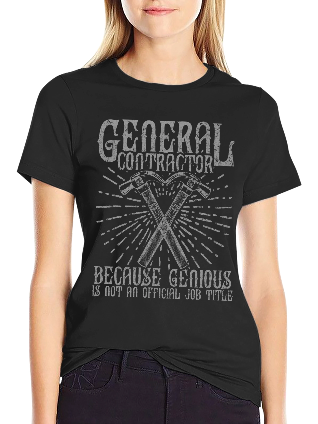 General Contractor Humorous Graphic T-Shirt