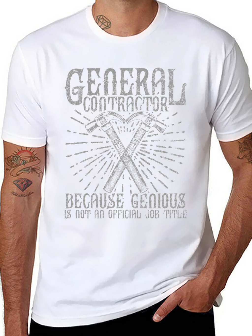 General Contractor Humorous Graphic T-Shirt