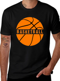 Basketball Graphic Tee - Stylish Sports T-Shirt
