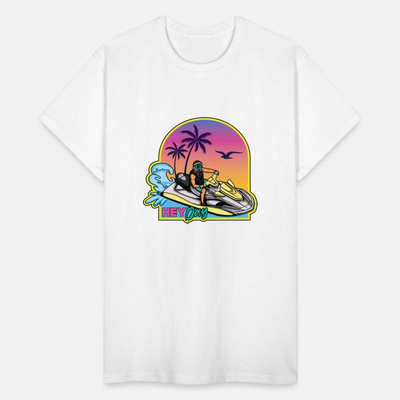 Jet Ski "Slaying Waves" Logo by "Hey Day"