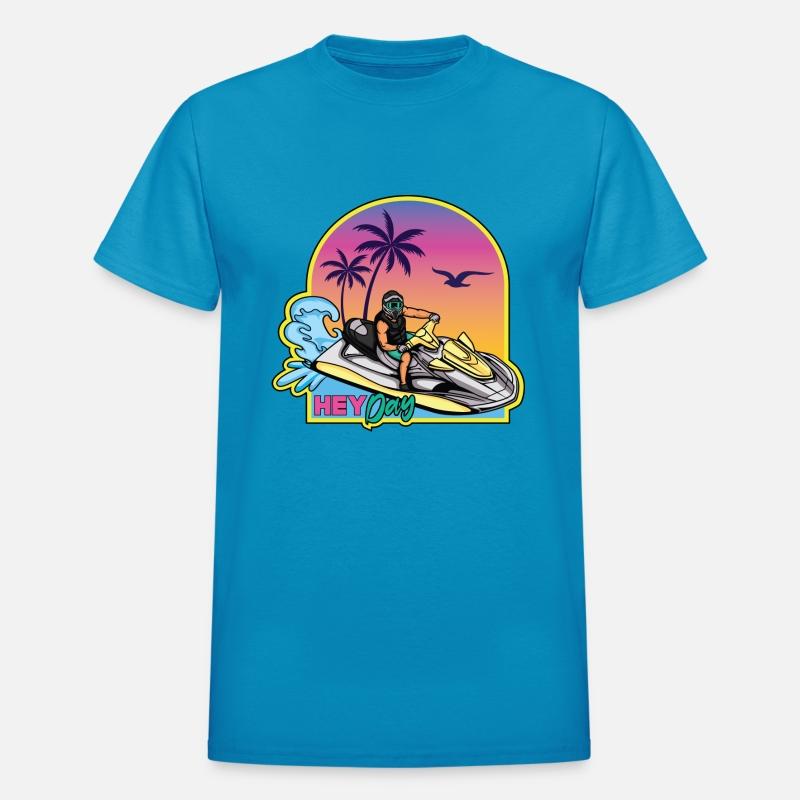 Jet Ski "Slaying Waves" Logo by "Hey Day"