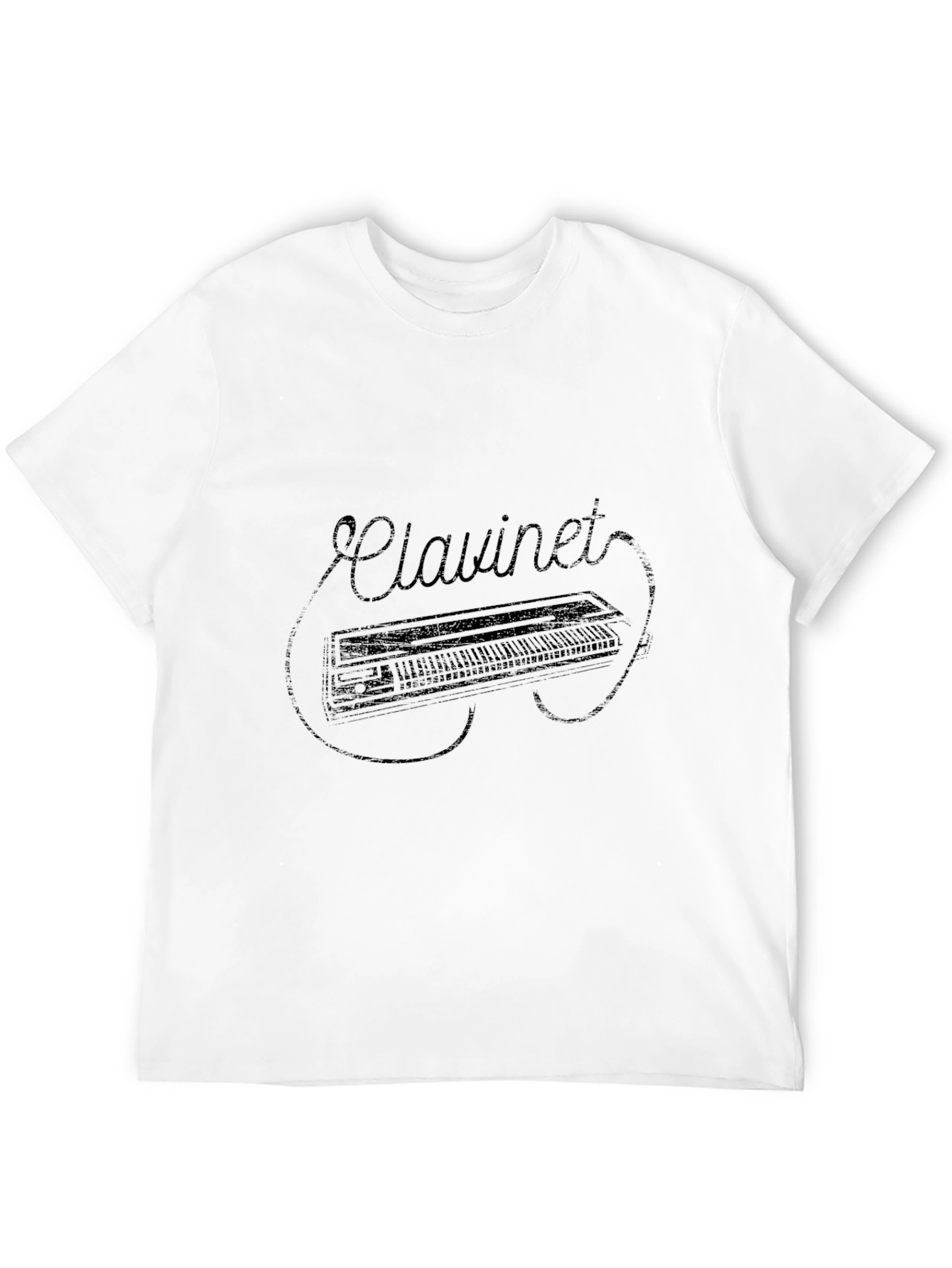 Clavinet Graphic Tee - Retro Music Vibe