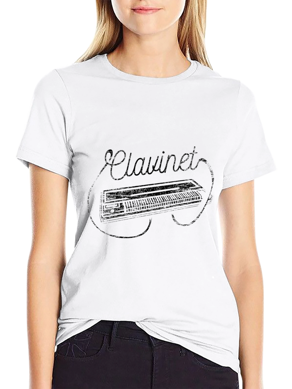 Clavinet Graphic Tee - Retro Music Vibe