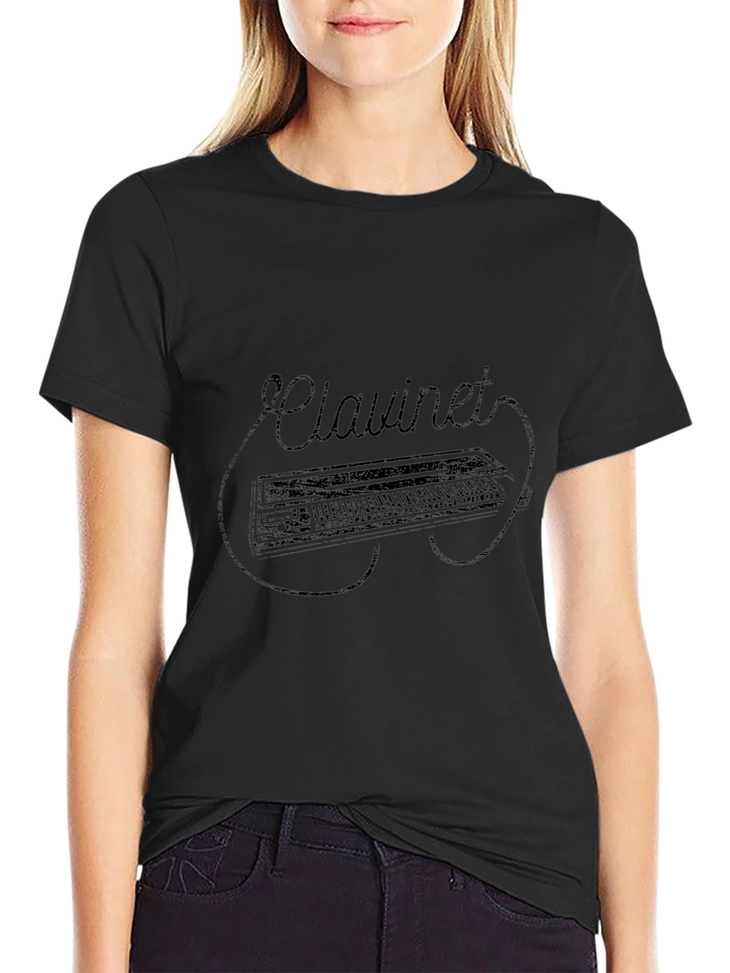 Clavinet Graphic Tee - Retro Music Vibe