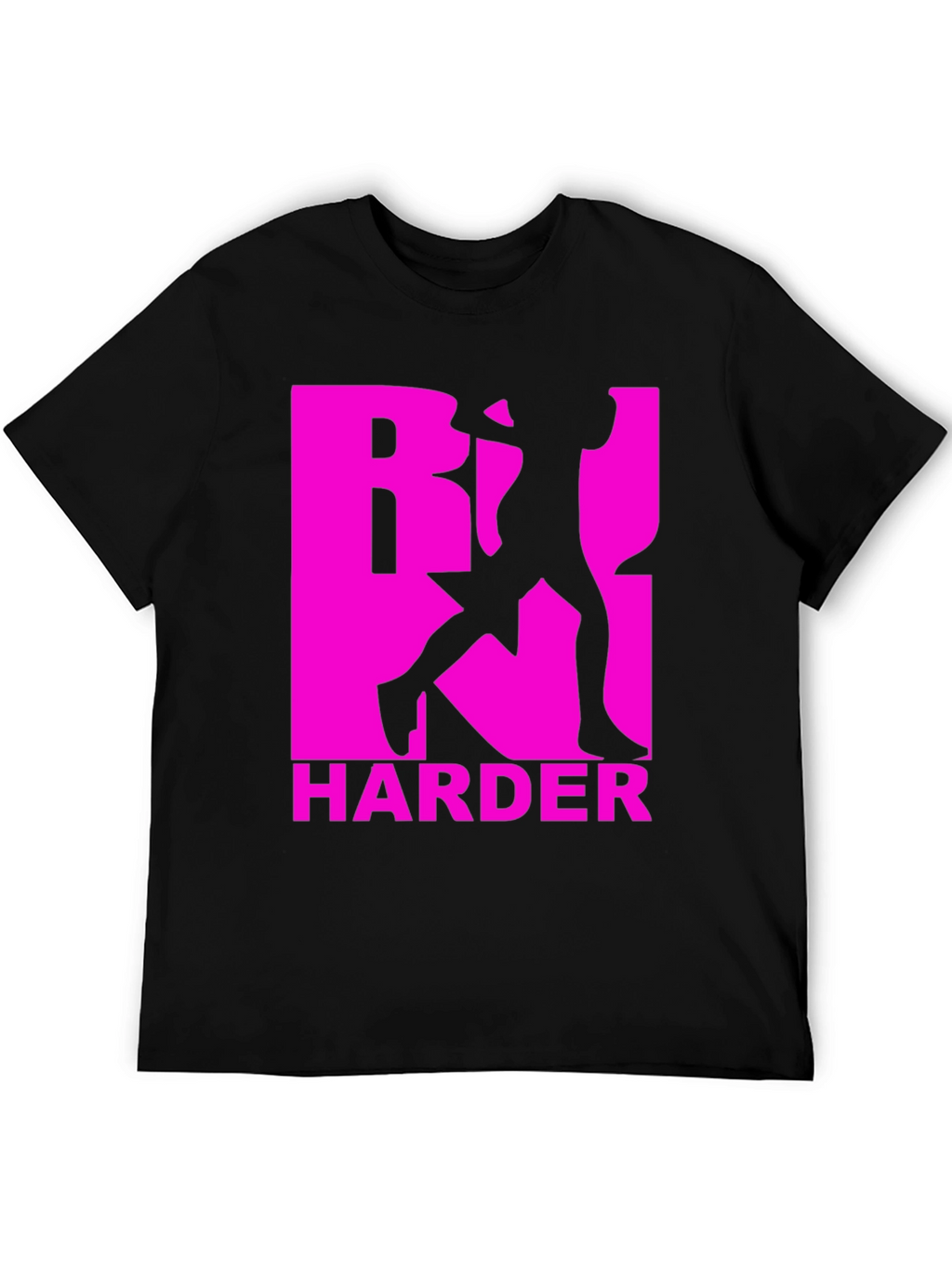 Black Work Harder Graphic Tee