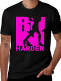 Black Work Harder Graphic Tee