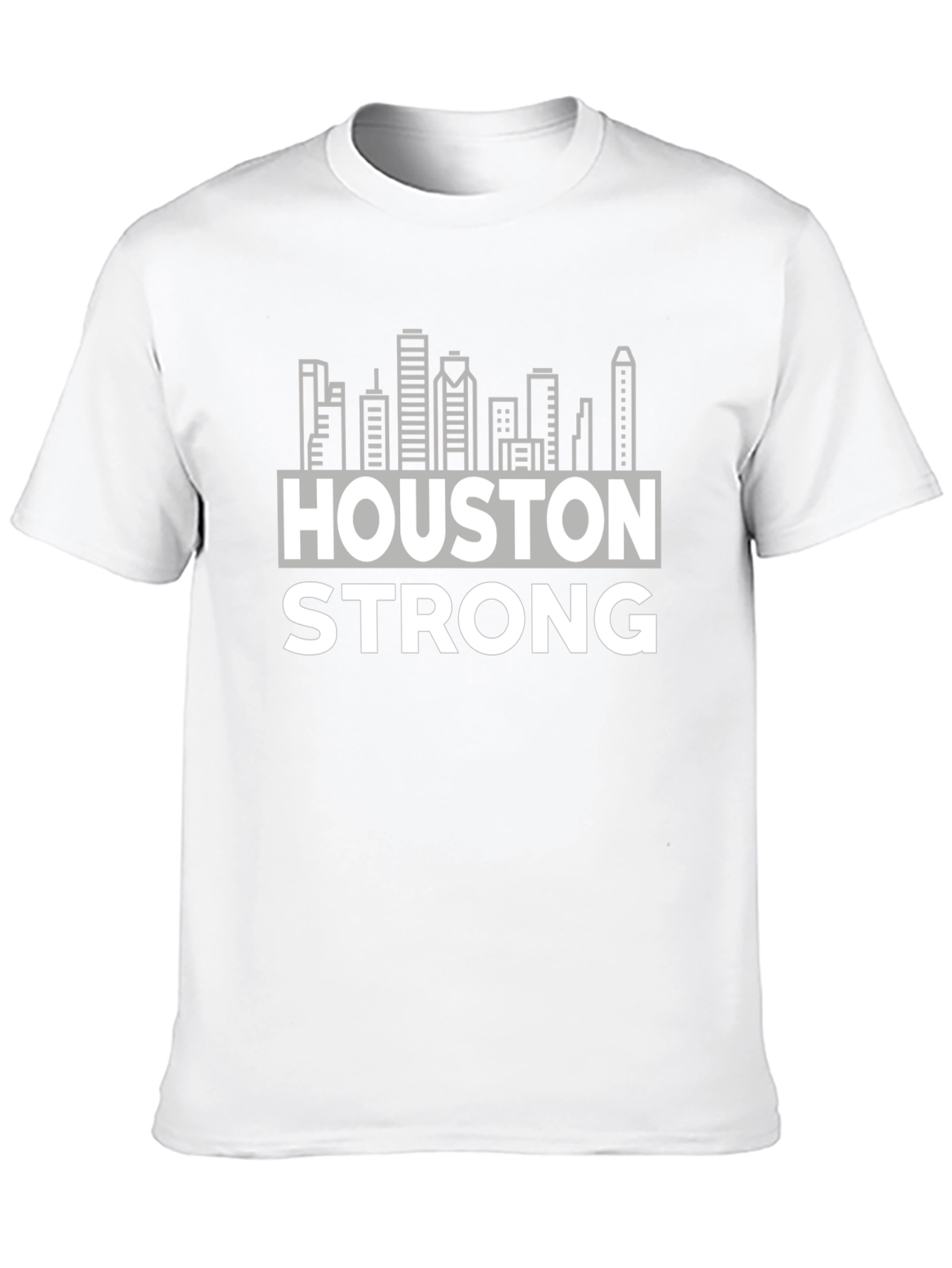 Houston Strong Graphic Tee - Black