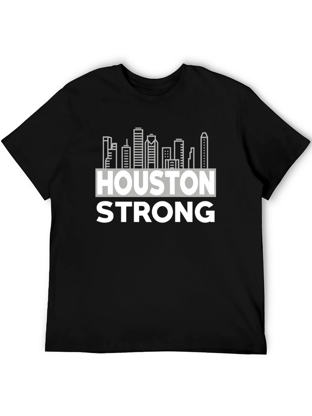 Houston Strong Graphic Tee - Black