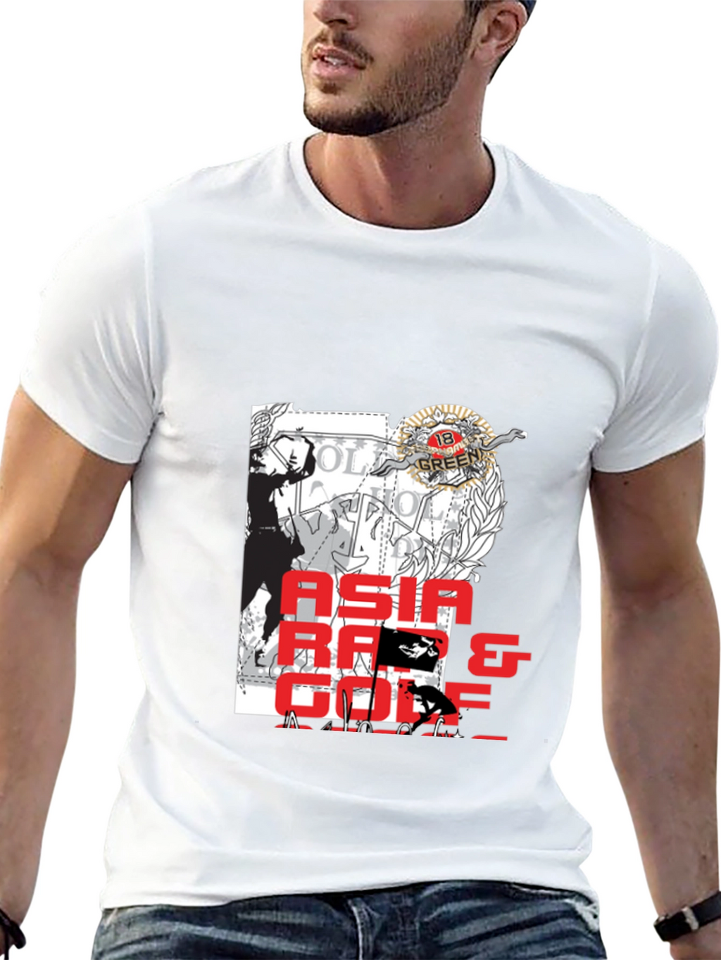 Asia Bad & Golf Tee