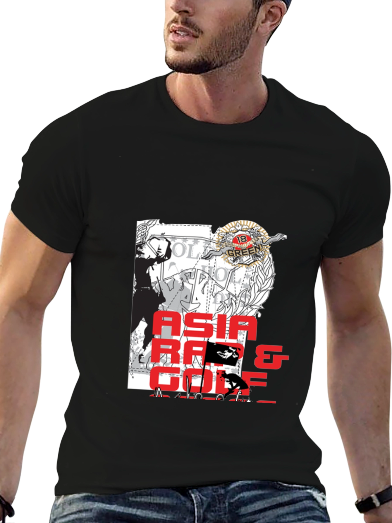 Asia Bad & Golf Tee