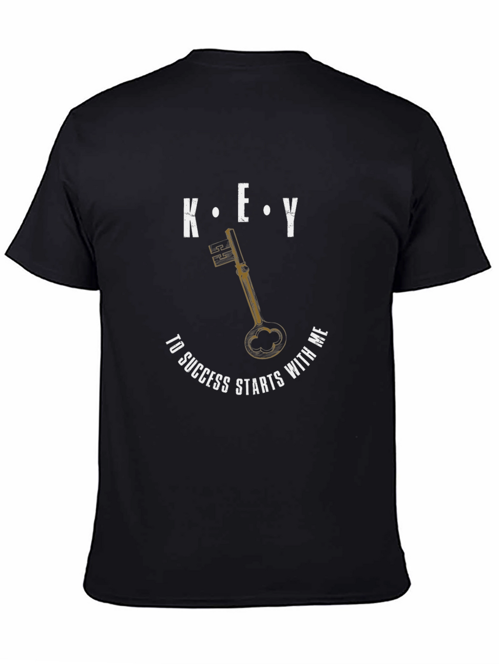 Key To Success Graphic Print Tee