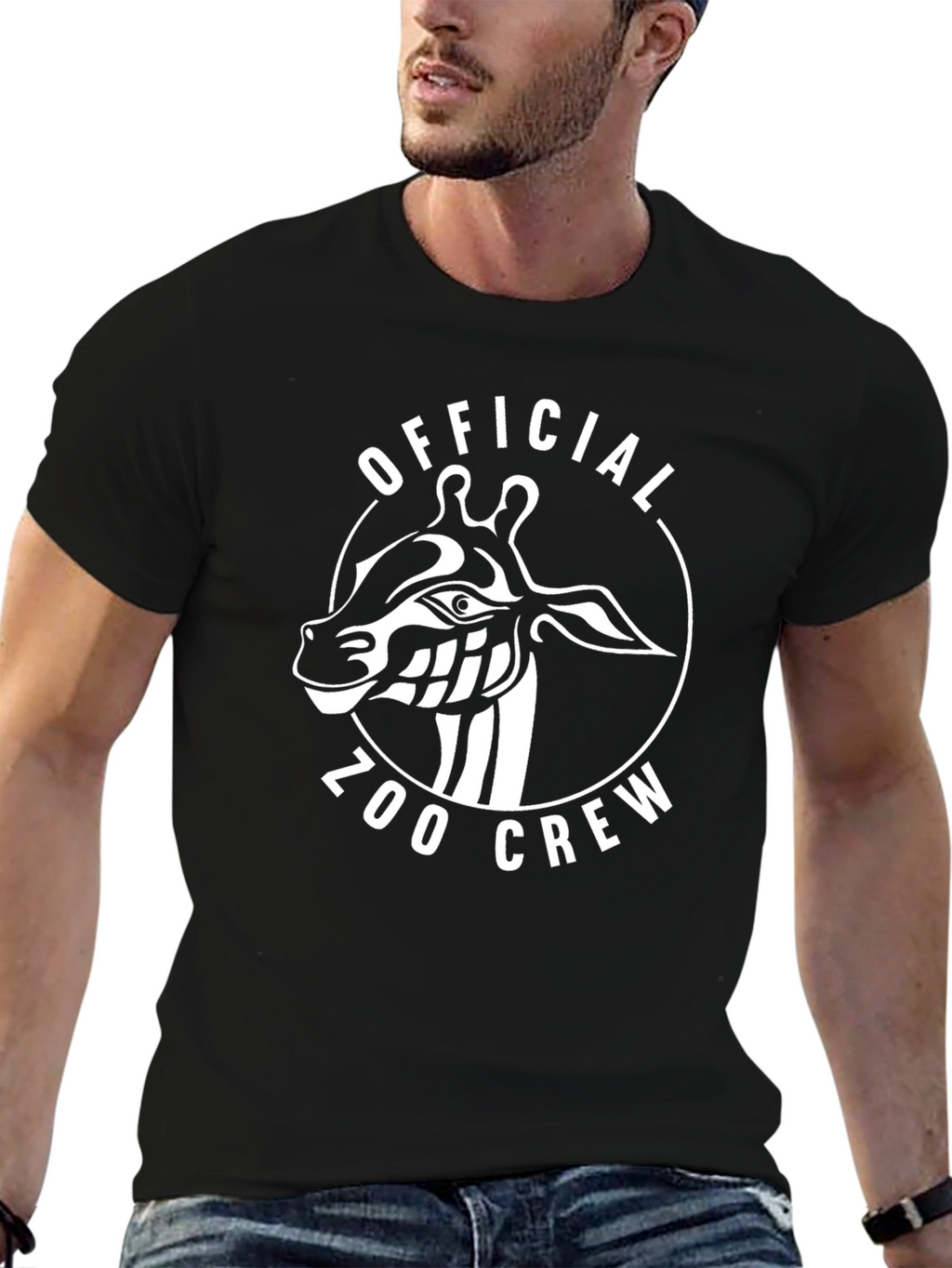 Zoo Crew Giraffe Graphic T-Shirt