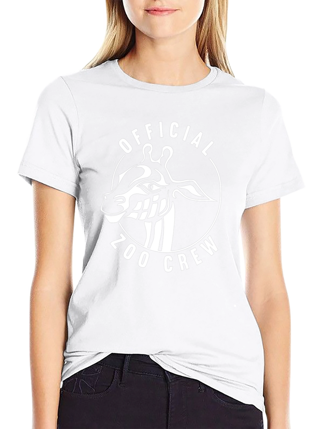 Zoo Crew Giraffe Graphic T-Shirt