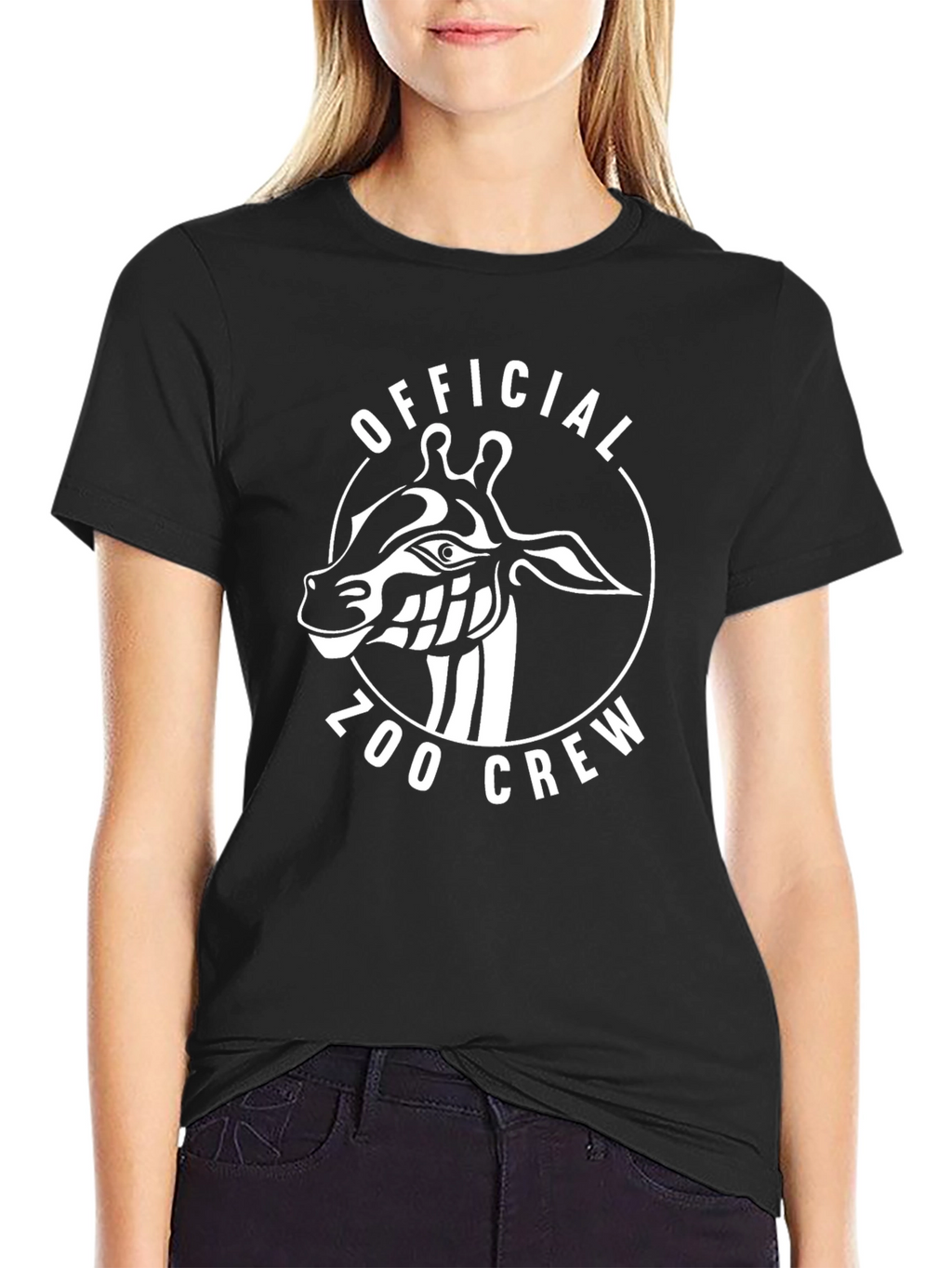 Zoo Crew Giraffe Graphic T-Shirt